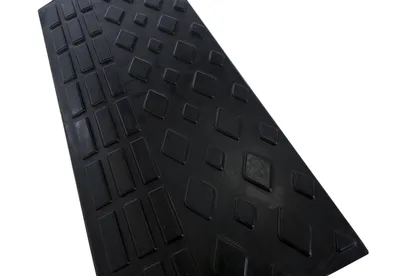Vestil RCR-23 rubber ramp shown from an alternate angle