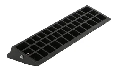 Vestil RCR-35 rubber ramp shown from an alternate angle