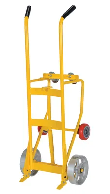 Vestil RDBT-SS multi-purpose drum trucks cradle shown from an alternate angle