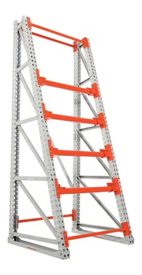 Vestil RERC-348 reel rack shown from an alternate angle