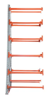 Vestil Steel Reel Rack Add-On Kit 36 In. x 48 In. x 120 In. 6000 Lb. Capacity White/Orange