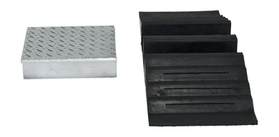 Vestil RHCB-12A molded rubber hose & cable crossover shown from an alternate angle