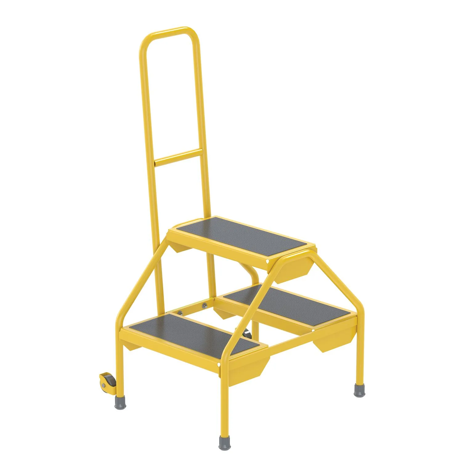 Vestil RLAD-2-Y portable two-step ladder