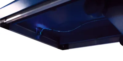 Vestil ROTARY-LHL-HHPB efficiency master tilt table shown from an alternate angle
