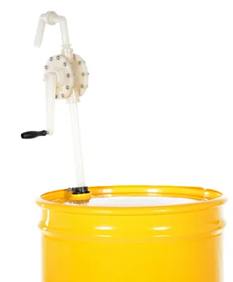 Vestil RP-90FG rotary drum pump shown from an alternate angle