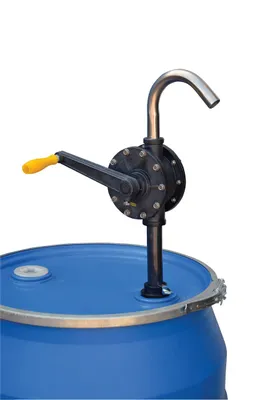 Vestil RP-90RT rotary drum pump shown from an alternate angle