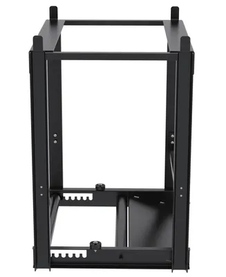 Vestil RRD-ST-1030-5 stackable reel roll dispenser shown from an alternate angle