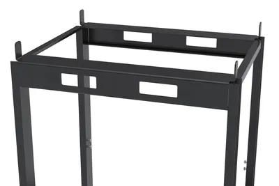 Vestil RRD-ST-1030-5 stackable reel roll dispenser shown from an alternate angle