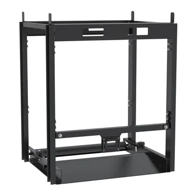Vestil Stackable Steel Reel Roll Dispenser 10 In. Minimum Diameter 30 In. Max Diameter 31-1/4 In. Maximum Roll Length 500 Lb. Capacity Black