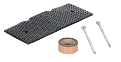 Vestil RSH-108-EF-A rubber speed hump