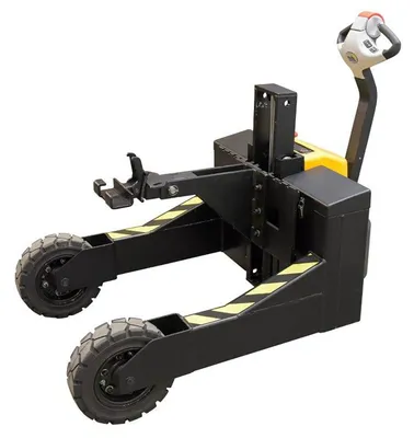 Vestil Steel Rough Terrain Electric Pallet Truck Manual Locking Hitch Attachment Black