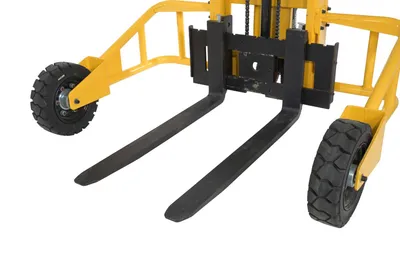 Vestil RT-MS-62-AF rough terrain stacker shown from an alternate angle