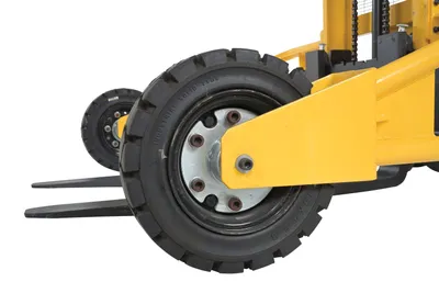 Vestil RT-MS-62-AF rough terrain stacker shown from an alternate angle
