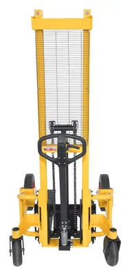 Vestil RT-NMS-60-AF rough terrain stacker shown from an alternate angle