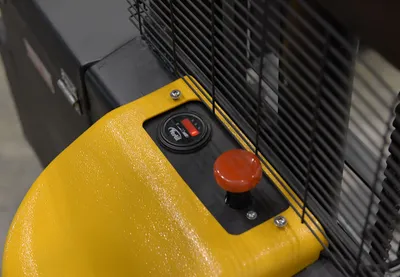 Vestil RT-S-62-AF rough terrain stacker shown from an alternate angle