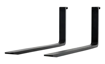 Vestil Steel Forks for Stackers 42 In. Length 500 Lb. Capacity Black