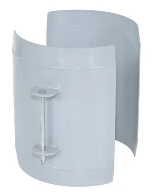 Vestil Steel Poly Drum Gripper Option 55 Gallon 800 Lbs. Capacity Gray