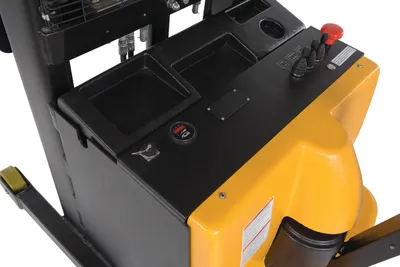 Vestil S-MU-VRGR-72 fully powered vertical gripper rotator shown from an alternate angle