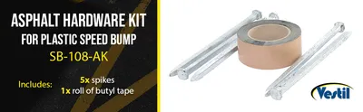 Vestil SB-108-AK speed bump feature highlights