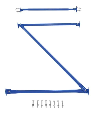 Vestil SB-C-8-36 standard-duty cantilever racking shown from an alternate angle