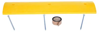 Vestil SBDA-48 speed bump shown from an alternate angle