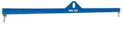 Vestil Steel Economy Spreader Beam 120 In Length 1,000 Lb. Capacity Blue