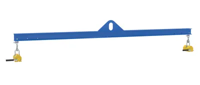Vestil Steel Magnetic Spreader Beam 120 In Length 1,000 Lb. Capacity Blue