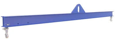 Vestil Steel Economy Spreader Beam 120 In Length 2,000 Lb. Capacity Blue
