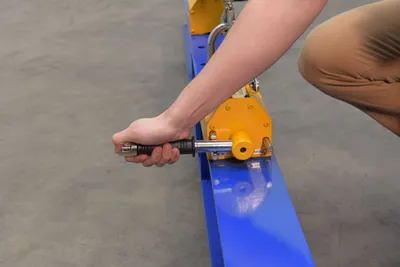 Vestil SBM-20-3-ML magnetic spreader beam shown from an alternate angle