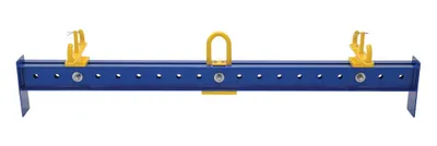 Vestil SBM-40-BLB basket lifting beam shown from an alternate angle