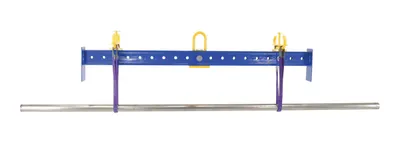 Vestil SBM-40-BLB basket lifting beam shown from an alternate angle