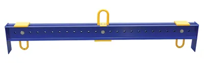Vestil SBM-80 adjustable spreader beam shown from an alternate angle