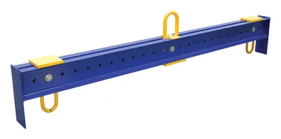 Vestil Steel Adjustable Spreader Beam 104-1/2 In Length 8,000 Lb. Capacity Blue