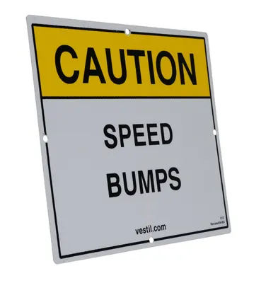 Vestil SBS-1012 speed bump shown from an alternate angle