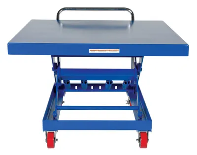 Vestil SCSC-1000-4848 auto-hite cart shown from an alternate angle