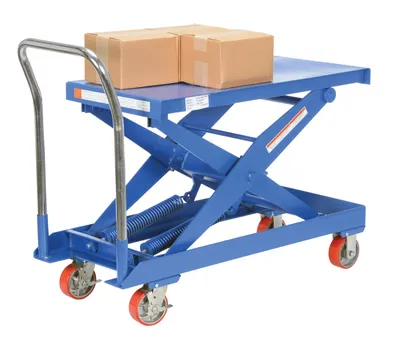 Vestil SCSC-500-2040 auto-hite cart shown from an alternate angle