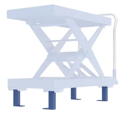 Vestil SCSC-SL5-RF auto-hite cart shown from an alternate angle