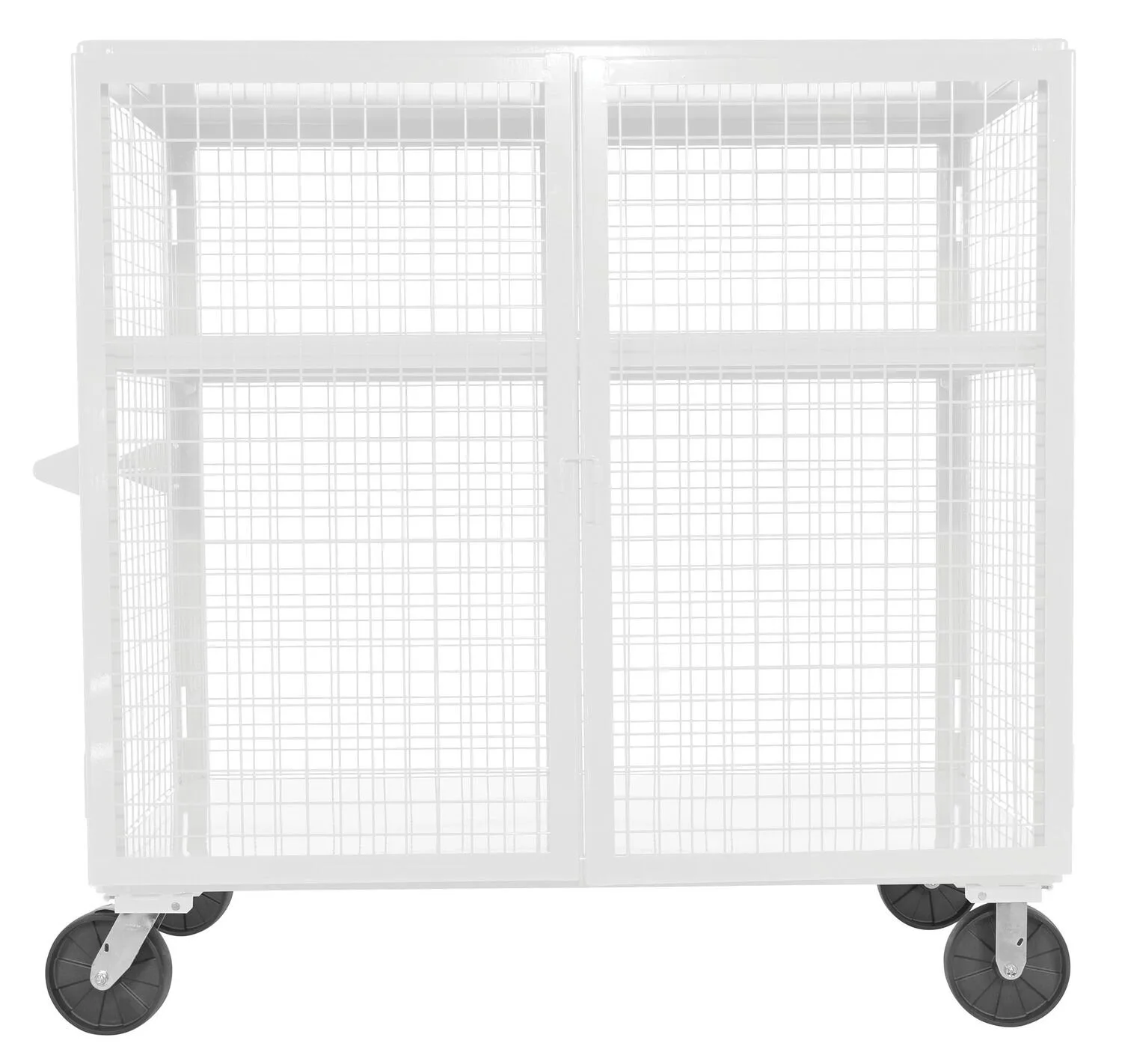 Vestil SCW-XM-3060-WT welded security cart