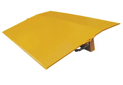 Vestil Steel Truck Dock Plate 30 In. x 48 In. x 7-9/16 In. 5,000 Lb. Capacity Yellow