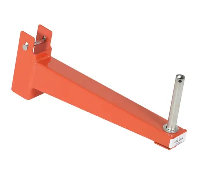 Vestil Steel Standard Cantilever 10 Degree Incline Arm 18 In. Length 600 Lb. Capacity Orange