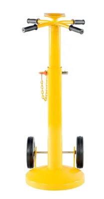 Vestil SJ-35-EF trailer stabilizing jack shown from an alternate angle