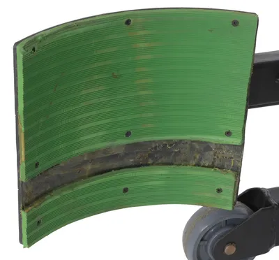 Vestil SL-118-PDGR semi-electric powered drum gripper shown from an alternate angle