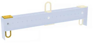 Vestil SM-LB-BFB-100 adjustable spreader beam shown from an alternate angle