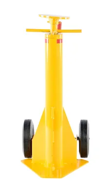 Vestil SP-TOP-100 trailer stabilizing jack shown from an alternate angle