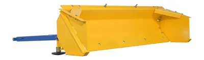 Vestil SPB-VP-848-72 fork truck snow plow shown from an alternate angle