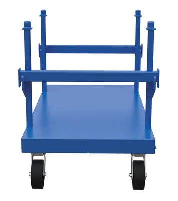 Vestil SPC-3668-2L heavy duty stackable material cart shown from an alternate angle