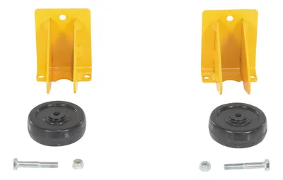 Vestil SPN-1-PO-RF step poly nestable shown from an alternate angle