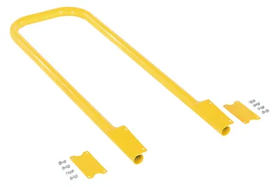 Vestil Steel Retro Fit Handrail Kit For 1 Step Poly Step Stool Models Yellow