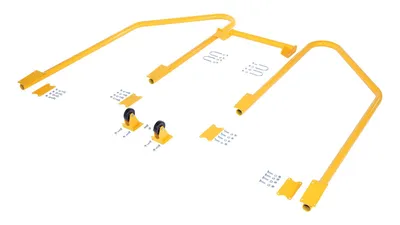 Vestil All Options Kit For 3 Step Poly Step Stool Models Yellow
