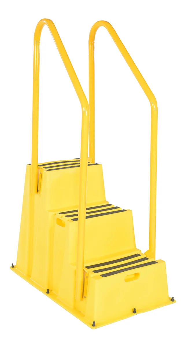 Vestil SPN-3-YL-HR-PO step poly nestable